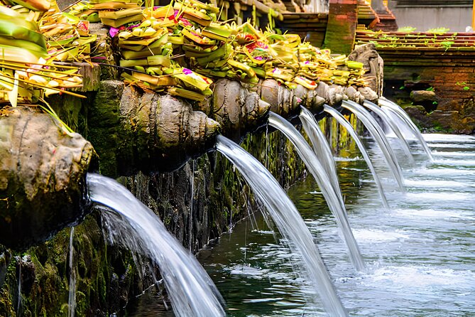 Ubud Bali: Rice Terrace, Waterfall and Tirta empul Day Tour - Goa Gajah (Elephant Cave): a temple with a Hindu-Buddhist mix
