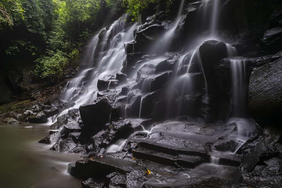 Ubud: Bali's 3 Epic Waterfall, Rice Terrace, and Temple Tour - Tibumana Waterfall: jungle calm with room to breathe