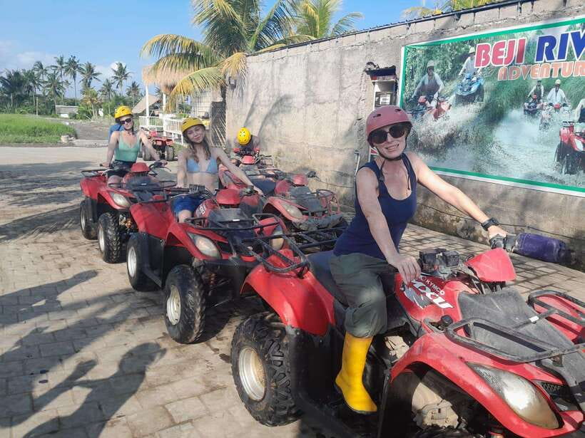 Ubud: Barong Face Cave ATV Quad Bike Ride With Lunch - The Group Guide Experience: Expect Clear Direction, and Thank You Moments