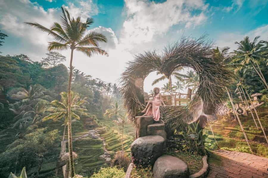 Ubud: Batur Cafe Sunrise, Zip-Line & Cretya Day Club Tour - Two Ticket Options: Included vs Pay On Site