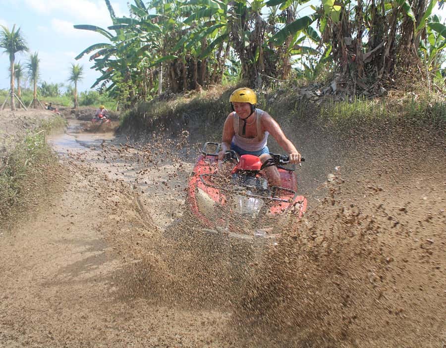 Ubud: Beji River Adventure ATV with Private Tracks - Gorilla Face Cave: A Quick Stop With Big Visual Energy