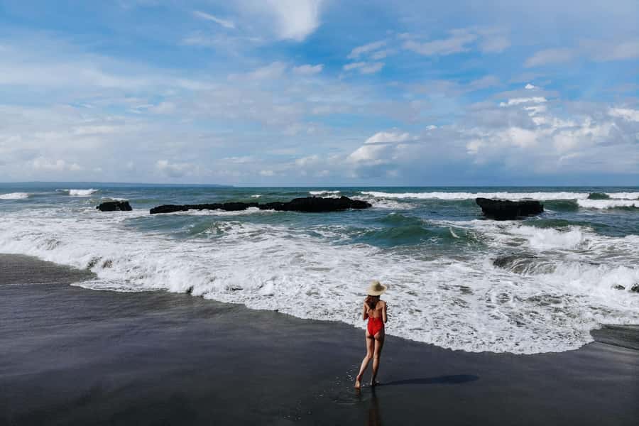 Ubud & Canggu: Rice Terrace, Waterfall & Black Sand Beach - Ubud to Canggu in one 10-hour loop