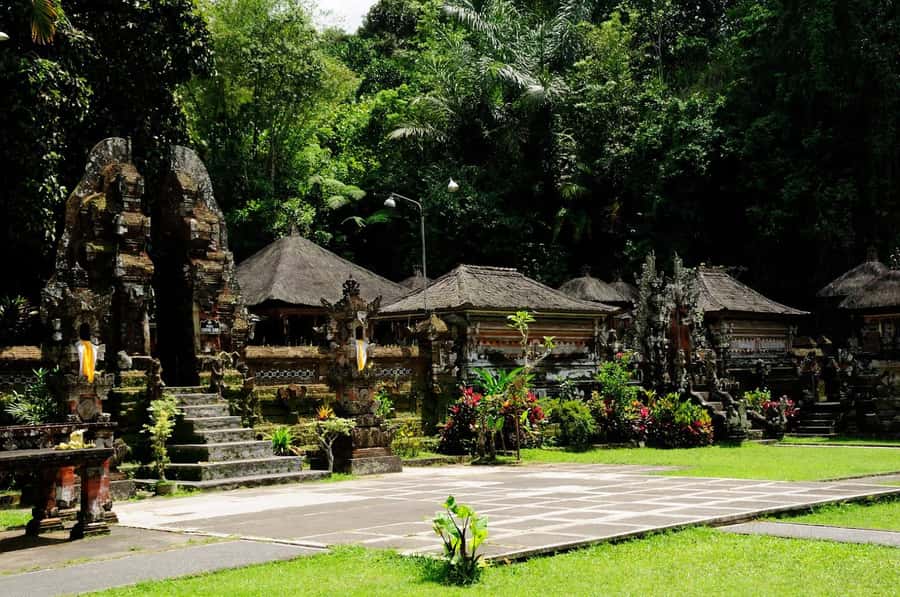 Ubud: Cretya Infinity Pool, Hidden Waterfall & Water Temple - Manuaba Waterfall: a forest walk that can feel magical when it rains