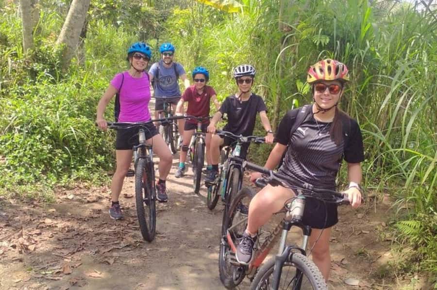 Ubud: Cycling Tour Local Villages, Temple, and Rice Field - Ancient temple visit: stone carvings and a calmer pace