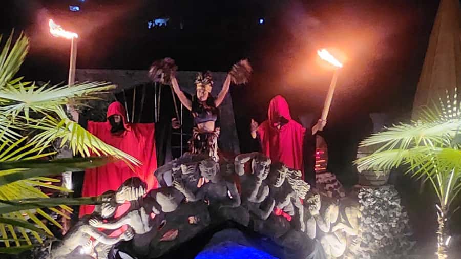 Ubud: Dinner Show Lost City - Story of Humanity Experience - The story beats: what happens during the 90 minutes