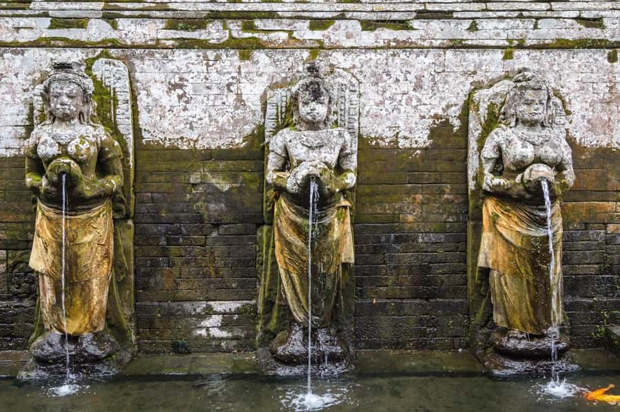 Ubud: Elephant Cave & Pakerisan UNESCO Guided Tour - Sacred Bathing Pools: Purification, Statues, and Garden Quiet