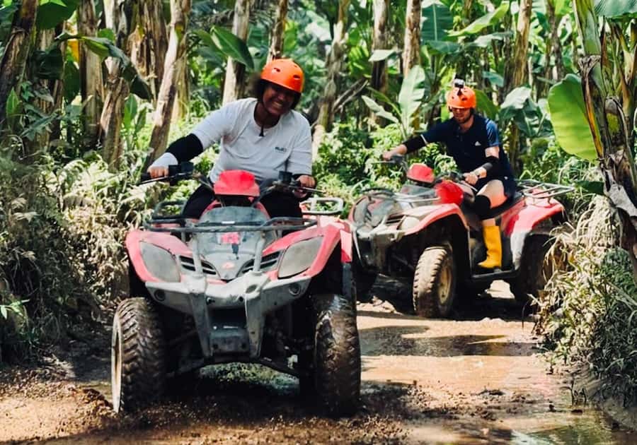 Ubud: Gorilla Cave Tunnel ATV & Beji Guwang Hidden Canyon - How long will your day be, and what can affect it