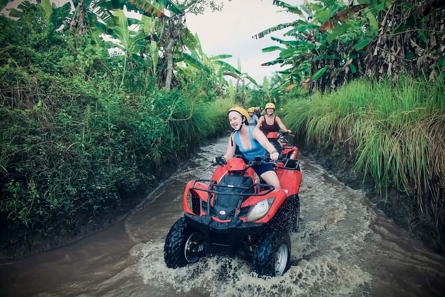 Ubud: Guided ATV Quad Bike Jungle Adventure with Lunch - Pickup timing across Ubud and other Bali areas