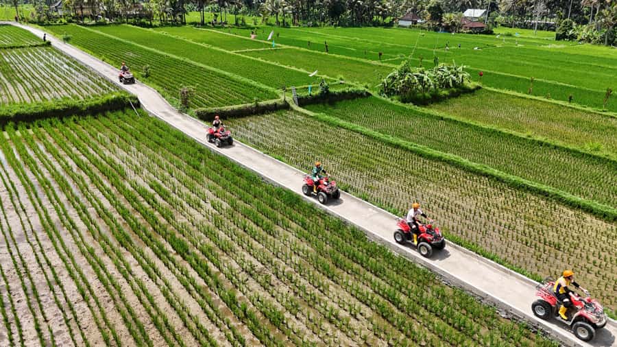 Ubud: Guided ATV Quad Bike Jungle Adventure with Lunch - Safety briefing and gear that make the day work