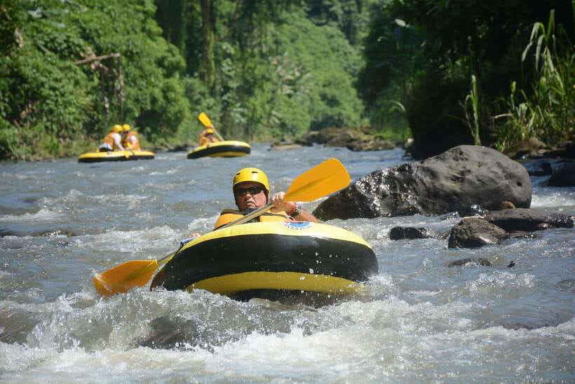 Ubud: Hidden Canyon, Waterfall, River Tubing Adventure Tours - Getting from your hotel to Wos Tubing Adventure