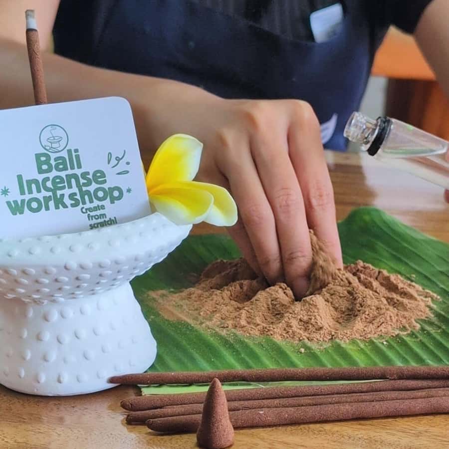 Ubud: Incense Making Workshop. Create Incense From Scratch! - Organic ingredients, toxic-free claims, and what that means for you