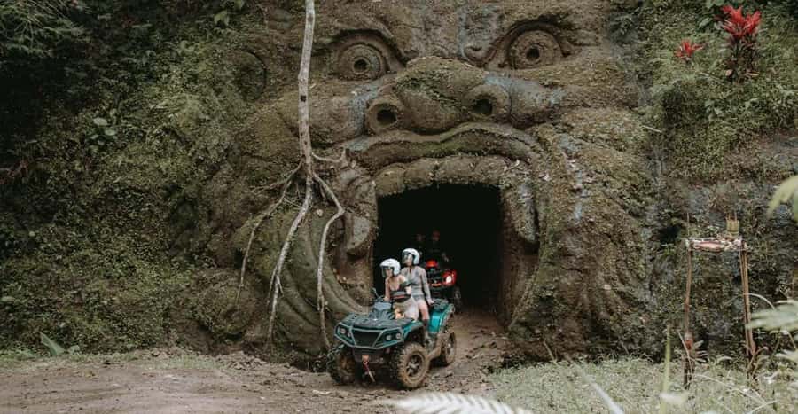 Ubud: Jungle ATV Adventure Waterfall Gorilla Cave and Lunch - How the Ubud quad-bike route hits: caves, jungle turns, and real off-road time