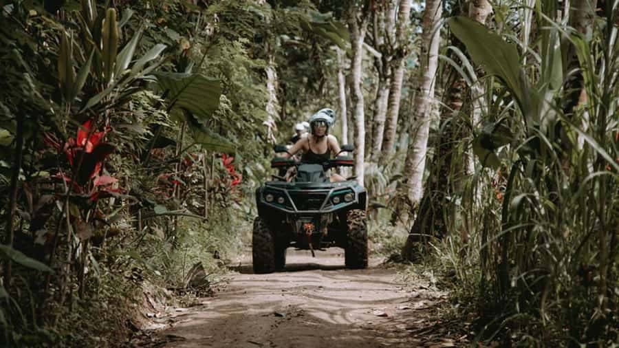 Ubud: Jungle ATV Adventure Waterfall Gorilla Cave and Lunch - ATV choice, weight limits, and safety rules that keep the fun on track