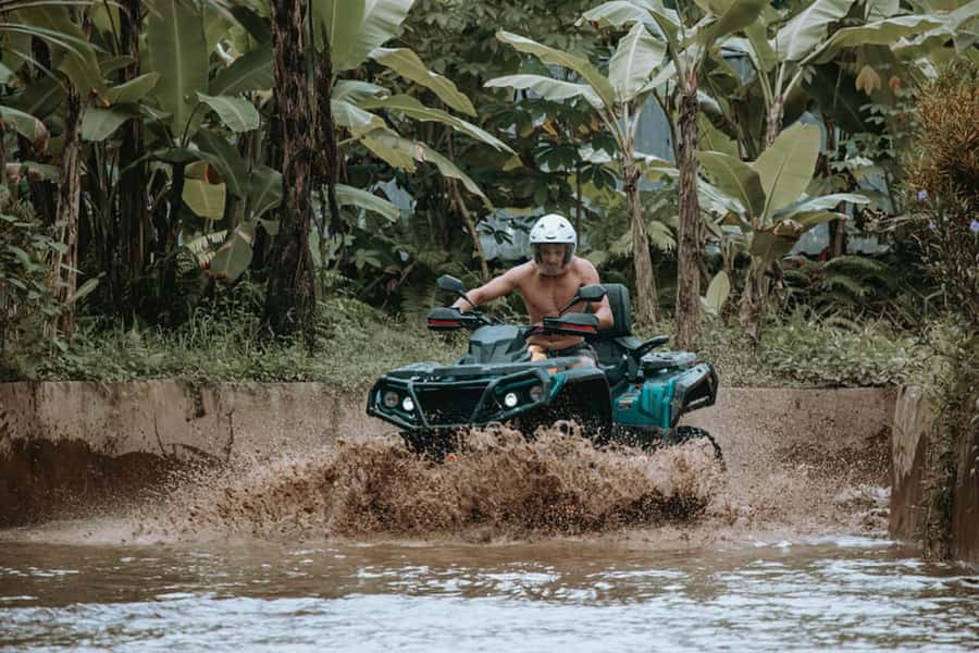 Ubud: Jungle ATV Adventure Waterfall Gorilla Cave and Lunch - What to bring and wear for an ATV + cave + waterfall day in Ubud