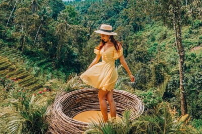 Ubud Jungle Swing - Monkey Forest - Water Temple - Waterfall - Sacred Monkey Forest Sanctuary at Padangtegal (Long-Tailed Macaques Included)