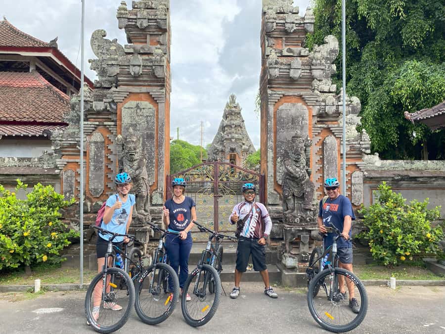 Ubud: Kintamani Downhill Cycling with small group & Private - Village Temple and Rice Fields: The Scenic Payoff With a Purpose