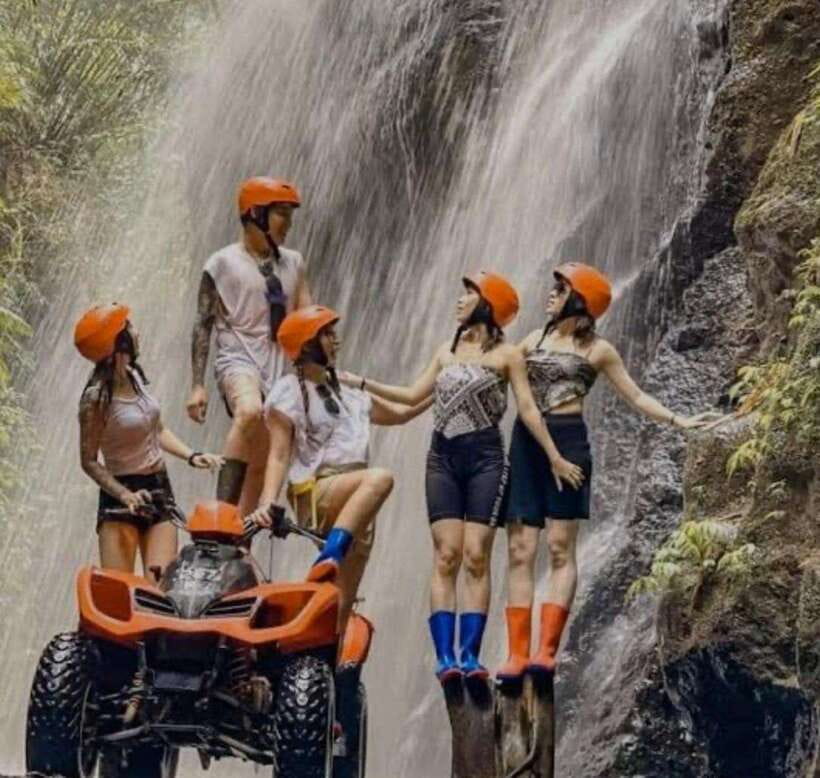 Ubud: Monkey Forest, Rice Terrace, Waterfall, & Water Temple - Tibumana Waterfall: the payoff after temples and terraces