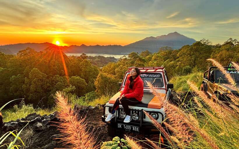 Ubud: Mount Batur Jeep Sunrise, Hot Spring in one day - The Jeep Expedition: Rugged Roads, Real Bumpy Fun
