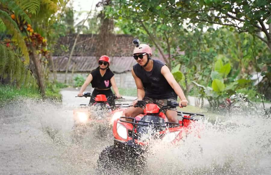 Ubud Quad Bike Tour with Waterfall, Long Tunnel, and Lunch - Key things to know before you go