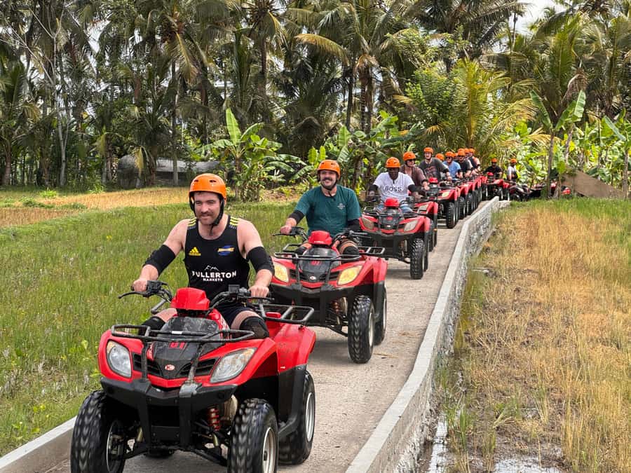 Ubud: River Cave Tubing Adventure & Gorilla ATV Quad Bike - ATV Quad Bike in Ubud: why the day starts on a motor