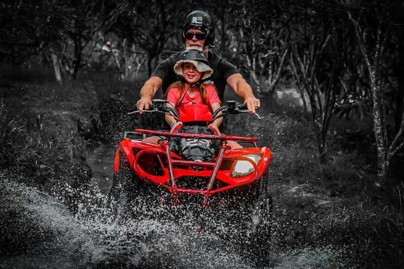 Ubud: Sacred Monkey Forest & Barong Cave ATV with Meal - ATV Meets Sacred Monkey Forest in Ubud