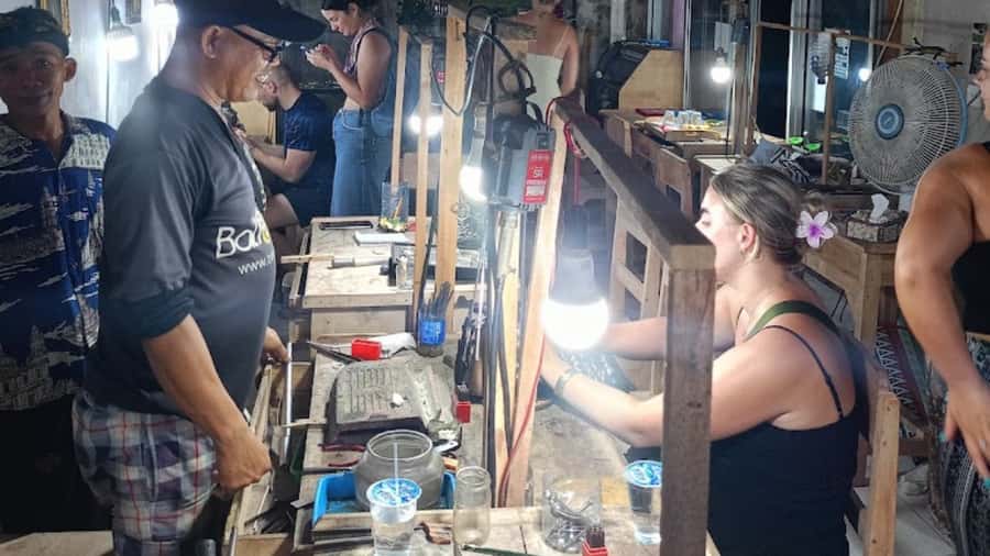 Ubud: Silver Class Making Workshop with 5g of Silver - How much silver you get, and what it means for your design
