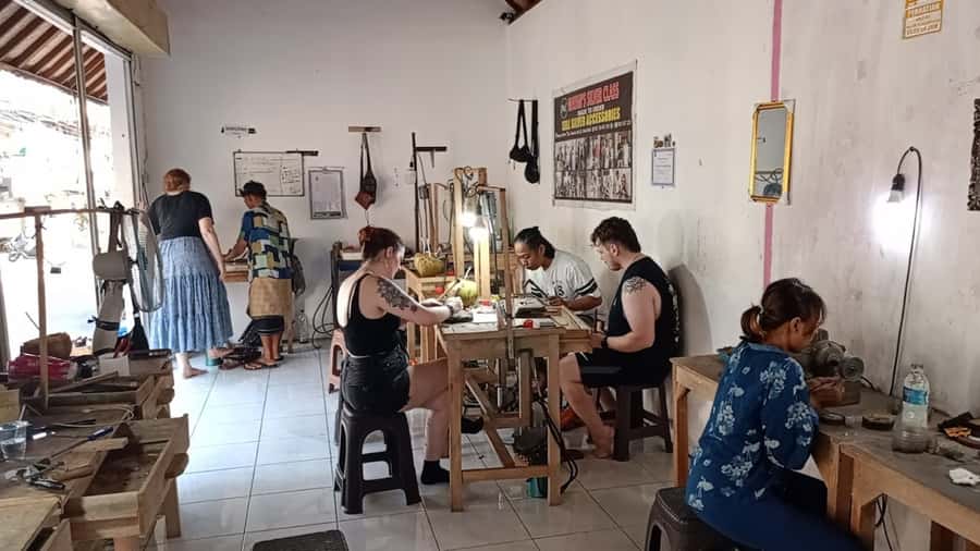 Ubud: Silver Class Making Workshop with 5g of Silver - Price and value: $37 is about the silver + instruction
