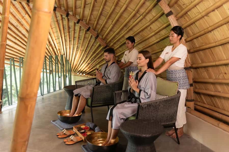 Ubud: Svaha Spa Celuk Massage and Day Club Experience - After the massage: pool time and food at The Jungle Club Ubud