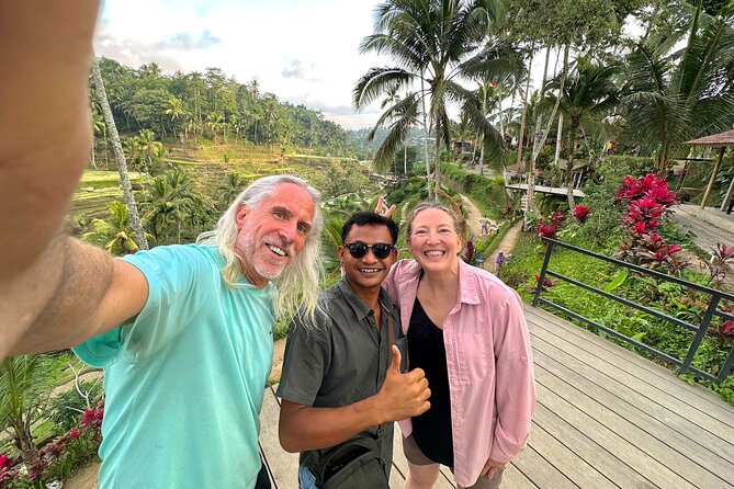 Ubud Tirta Empul Temple Swing And Waterfall Private Guided Tour - Tegalalang Rice Terrace + Boni Bali lunch: the break that actually satisfies