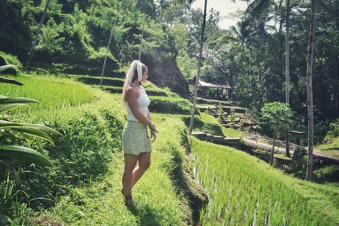 Ubud Tours and Cretya Day Club Pool - Mas Village: wood carving and art gallery time
