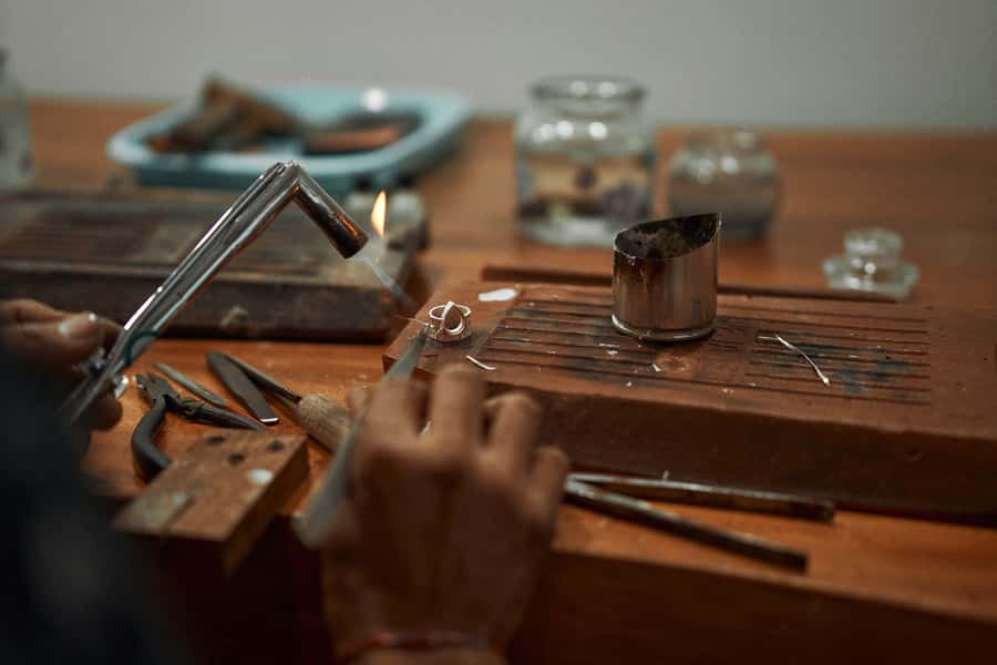 Ubud Town Center Silver Class - Silver Jewelry Making Class - Location in Ubud Town Center: Jalan Bisma, Easy to Find