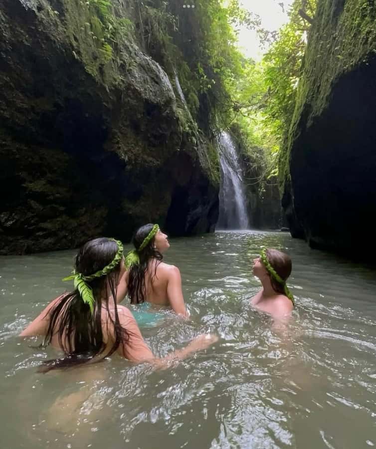 Ubud: Trekking Through Rivers & Forests to Three Waterfalls - Goa Rang Reng and the three-waterfall rhythm