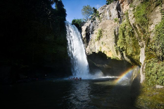 Ubud Village Sightseeing, Famous Paddy Field And Ubud Waterfall - Tirta Empul: holy spring pools and the melukat atmosphere