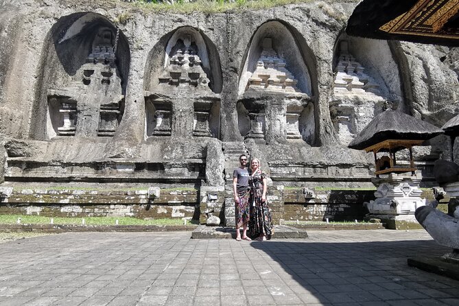 Ubud Village, Tegalalang Rice Terrace Swing, Tirta Empul Temple and Waterfafall - Gunung Kawi (Mount Kawi): cliff-carved shrines and the Pakerisan River