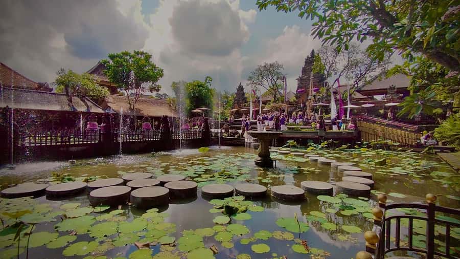 Ubud: Walking Tour with Campuhan Ridge & Monkey Forest - Taman Saraswati Water Temple: Lotus Ponds and Photo-Friendly Calm