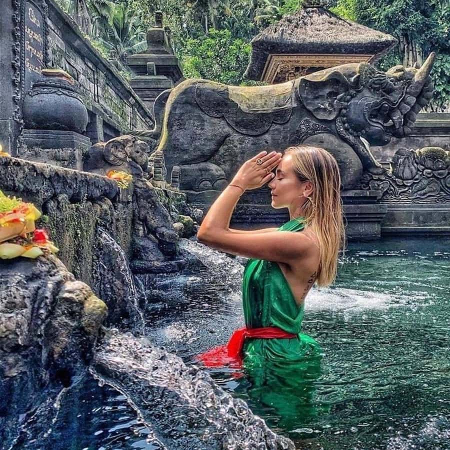 Ubud: Water Temple, Rice Terrace, Waterfall, Private Tour - Tirta Empul (Water Temple): holy water bathing and the etiquette that matters