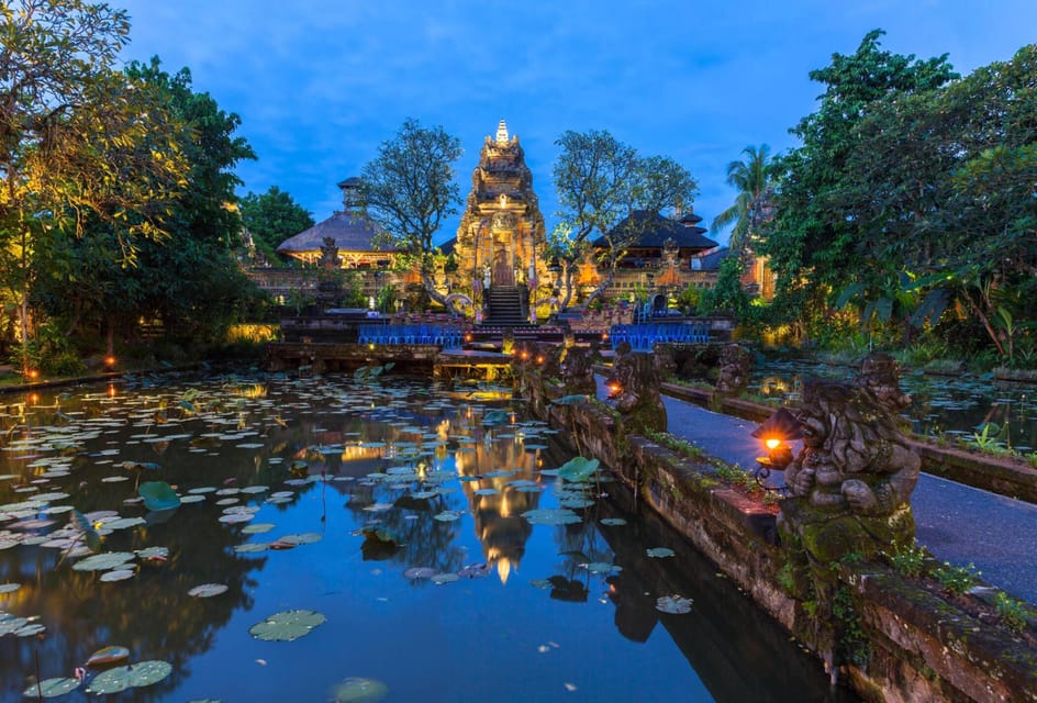 Ubud: Waterfall, Rice Terrace & Temple Private Day Tour - Saraswati Temple in Ubud: the spiritual pause you actually need