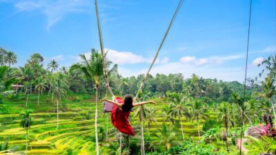 Ubud: Waterfall, Rice Terraces & Monkey Forest Private Tour - Tegenungan Waterfall: A Real Close-Up, Plus a Break from the Road