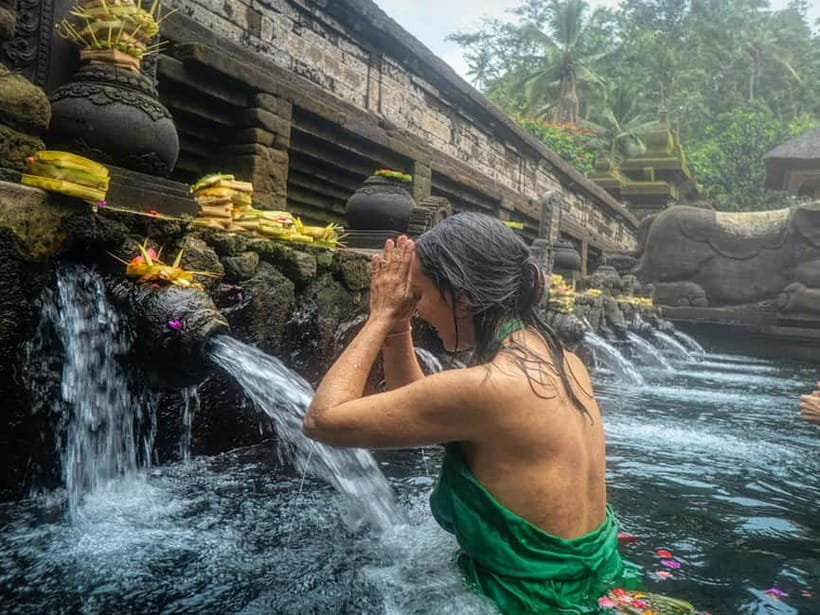 Ubud: Waterfalls, Temple, and Rice Terrace Private Day Tour - Tibumana Waterfall: a quieter stop you can actually enjoy