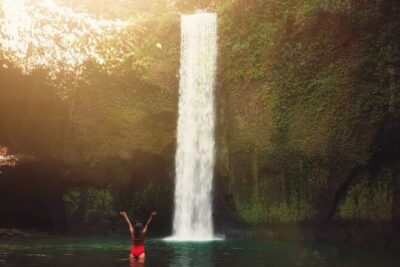 Ubud Waterfalls, Temple and Rice Terrace - Private Tour - Tibumana Waterfall Natural Pool: A Calmer Follow-Up