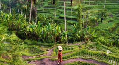 Ubud: Waterfalls, Temple & Rice Terraces Private Tour - Kanto Lampo Waterfall: Tiered Rocks, Close-Up Photos, and Wet Shoes Potential