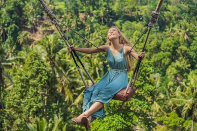 Ubud White Water Rafting, Rice Terrace and Jungle Swing - Tegalalang Rice Terrace: Easy Walks in Traditional Farming Country