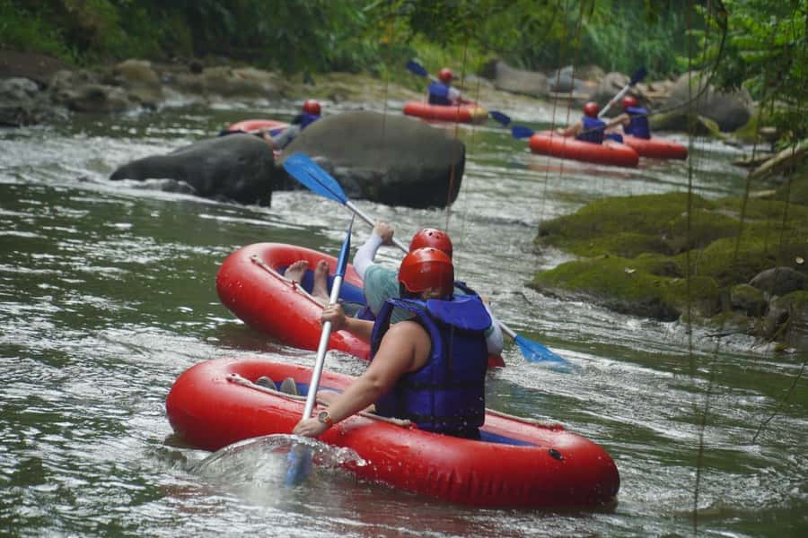 Ubud Wos River Tubing Adventure with Lunch & Hotel Transfers - Itinerary Walkthrough: Pickup, Tubing Session, Lunch, and the Finish