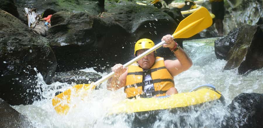 Ubud Wos River Tubing Adventure with Lunch & Hotel Transfers - The Route: Hidden Waterfalls, Caves, and Canyon Sections (What to Expect)