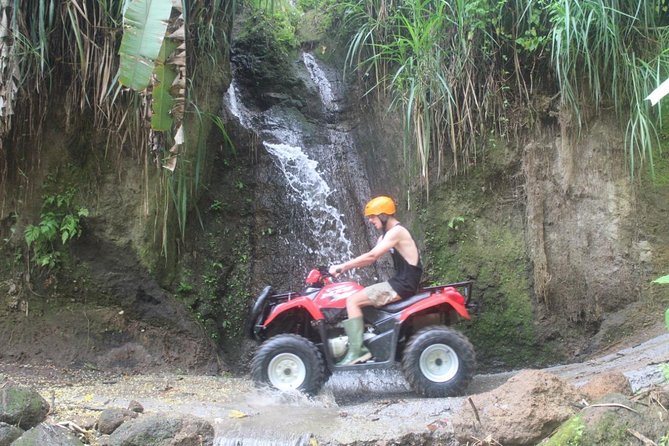 Ubud's Quad Bike - ATV Single Ride - Getting started at Surya Bintang Adventures (and why the 3-minute hop helps)