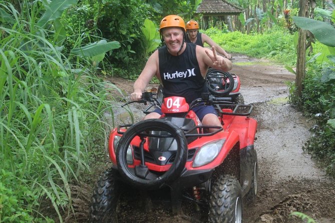 Ubud's Quad Bike - ATV Single Ride - Lunch, hot shower, and toiletries: the part people don’t plan for
