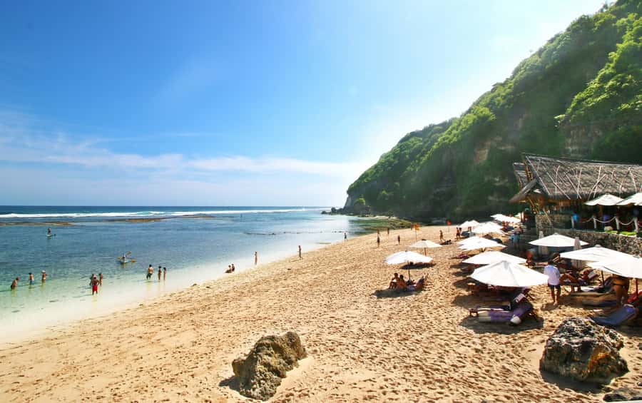 Uluwatu: Beach Club and Cliffside Private Bar Hopping Tour - Rock Bar sunset: the dress code, DJ booth cliffside thrill, and getting a good seat
