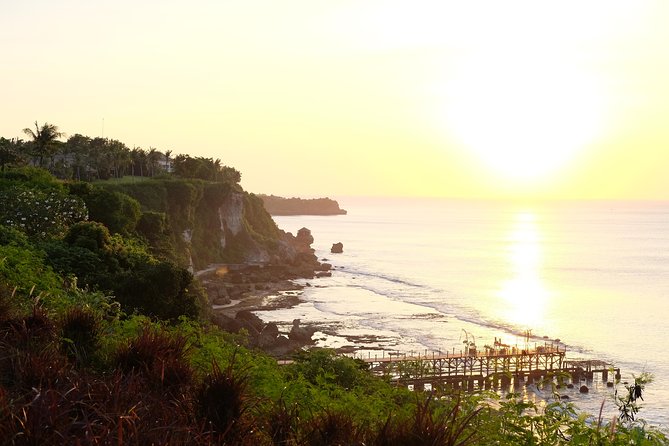 Uluwatu Sunset, Kecak Dance and Jimbaran Seafood Dinner - Padang Padang and Suluban: movie-ish views plus real cliff steps