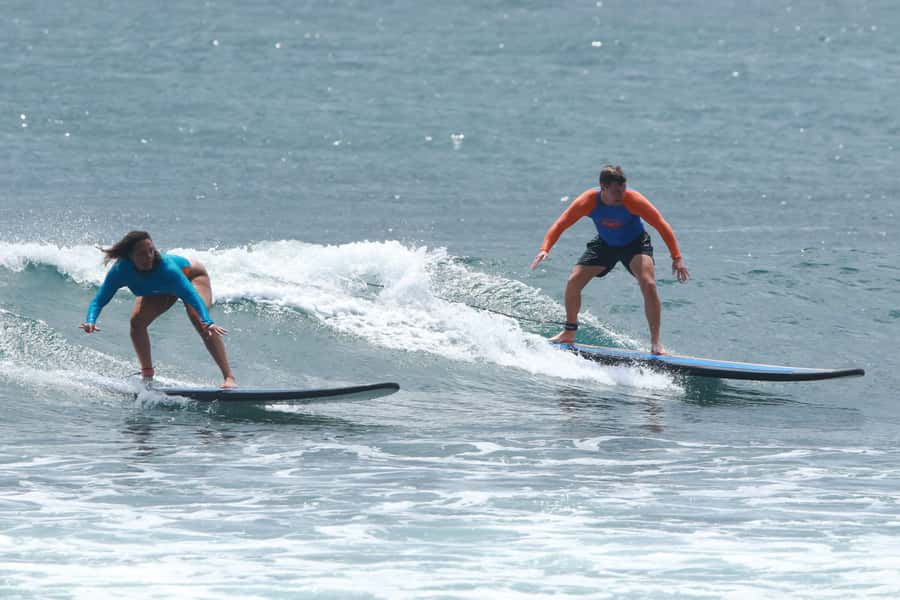 ULUWATU SURFING LESSON FOR ALL LEVELS - Where You Meet and How They Choose the Best Waves