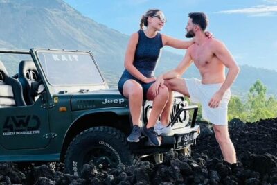 Volcano Jeep Adventure and Ubud Tour - Stop 1: Mount Batur black lava trails and the custom 4WD Jeep